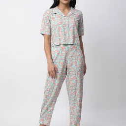 R&B Printed Shirt With Trousers Co-Ords-image-66