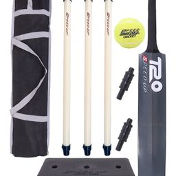 Toyshine Speed Up T 20 Combo Box Cricket Kit for Kids Outdoor Sports Toy Gift for Boys Girls Picnic Fun - Black-18