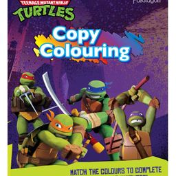 Nickelodeon Teenage Mutant Ninja Turtles Copy Colouring Book - English-image-29