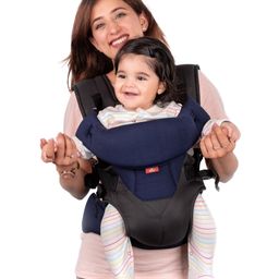 Mylo Baby Carrier Bag for 0 to 3 Years with 4 Comfortable Carrying Positions | Lightweight & Travel Friendly | Padded Neck & Shoulder Support (Navy Blue)-14