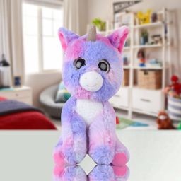 SHAPZE Unicorn Sparkly eyes Jack - Multicolor Purple-1