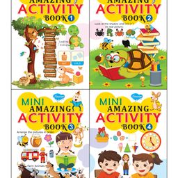 Sawan Mini Amazing Activity Books Pack of 4 - English-16