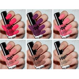 VOLO Set Of 6 Perfection Shine Nail Polish - 5 ml Each -VT-058-picture-15