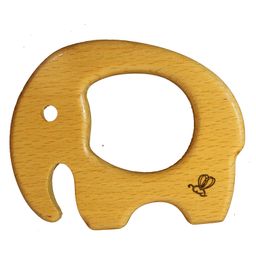 TinyBee Elephant Teether  - Brown image 2
