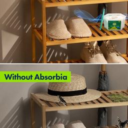 Absorbia Set of 2 Premium Moisture Absorber, 2 in 1 Dehumidifier With Moth Repellent image 2