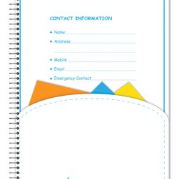 Apsara Single Line Spiral Notebook Blue - 160 Pages (Print may vary) image 4