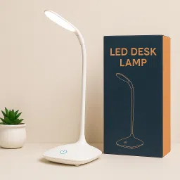 Rechargeable LED Table Lamp for Study Touch Control Foldable Dimmable Study Lamp-32