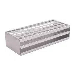 NS 18 mm x 36 Holes Stainless Steel Test Tube Stand for Laboratories-32