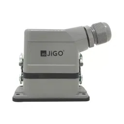 JiGo Heavy Duty Connector 24 Pin Metal Plug & Socket Side Entry Bottom Open Grey, JG-HE024-01-picture-43