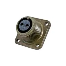 AMPHENOL INDUSTRIAL CIRCULAR CONNECTOR, RCPT, 2POS, 10SL-4, MS3102A-10SL-4S-13