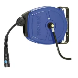 PREVOST Wall Mounted 5m Air Hose Reel, 8 mm Inner Diameter, 11 mm Outer Diameter, 650 LPM Flow Rate, DSF 0805CS-image-84
