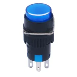 Sibass Electric Illuminated Momentary Push Button Blue 24/220 V and 16 mm Diameter, SE-TA16-11D (Pack of 200)-picture-20