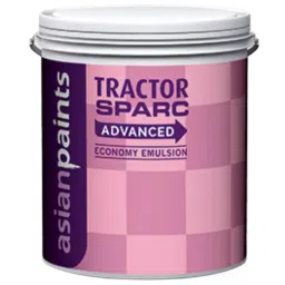 Asian Paints Tractor Sparc Advanced Economy Emulsion Super White 20 L Smooth Finish, 6787-12