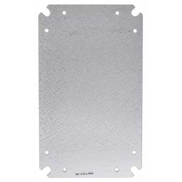 RS PRO Steel Mounting Plate for Use with 200 x 300 Enclosure, 248 x 148mm Model No 7587166-25