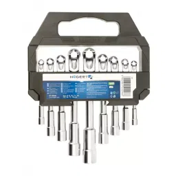 Hogert Technik Chrome Vandium Steel L-Type Wrench Set, HT1R500 (Pack of 9)-35