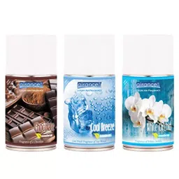 Airance 250 ml Each Chocolate, Cool Breeze & White Orchid Spray Air Freshener Automatic Spray (Pack of 3)-image-94