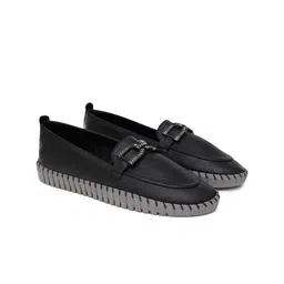 Sherrif Shoes Women Slip-On Round Toe Loafers-picture-8