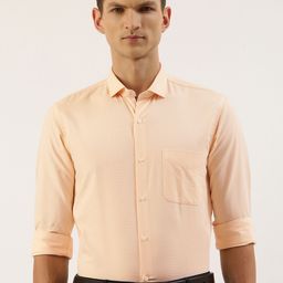 Peter England Men Slim Fit Formal Shirt-image-63
