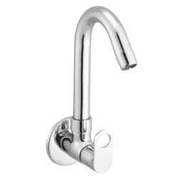 Jabra Sink Cock (M) Prime Series Brass Chrome Finish Wall Mount Silver-image-82