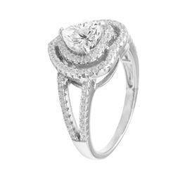ANAYRA Women White & Silver-Toned 925 Sterling Silver Ring-picture-20