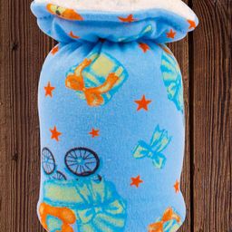 Mittenbooty Baby Bottle Cover Large Star Print - Blue-20