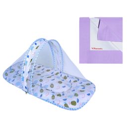 VParents Fruity Baby Bedding Set with Pillow and Drysheet Combo - Blue-16