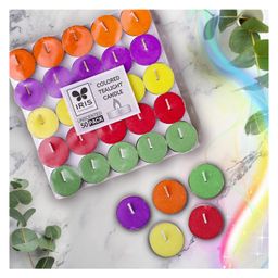 Iris Unscented Tealights - Pack of 50-21