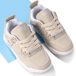 Oh! Pair Slip On Sneakers with Lace Up Closure -  Grey-image-50