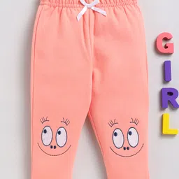 Wonderchild Smiley Face Embroidered Pajama - Peach-picture-24