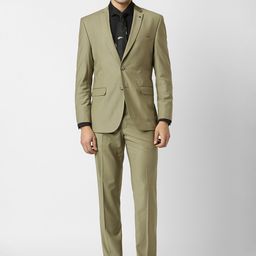 Van Heusen Slim Fit Single Breasted Notched Collar 2-Piece Suit-image-94