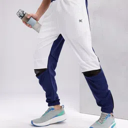 HRX by Hrithik Roshan Men Colourblocked Rapid-Dry Running Joggers-image-94