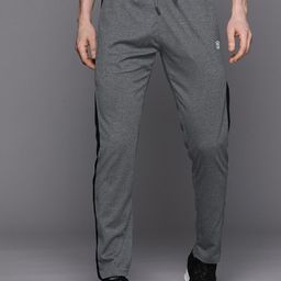 MOUNTAIN COLOURS Men Colour-Blocked Mid-Rise TrackPants-image-96