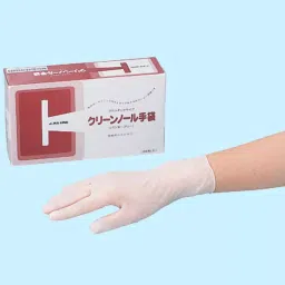 AS ONE CLEAN KNOLL Gloves PVC Powder Free L Size 25 cm Length Vinyl Chloride Resin, 6-905-11 (Pack of 1000 pcs)-41