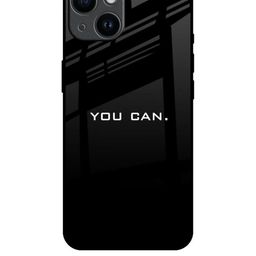 QRIOH Solid Printed iPhone 14 Back Case Mobile Accessories-image-1