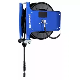 PREVOST Wall Mounted 15m Air Hose Reel, 13 mm Inner Diameter, 20 mm Outer Diameter, 1400 LPM Flow Rate, DMO 1315CS-image-72