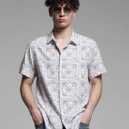 Jack & Jones Men Opaque Printed Casual Shirt-picture-8