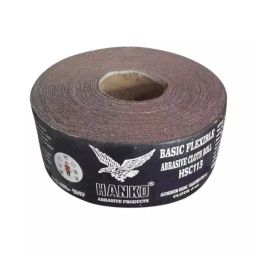 HANKO Basic Flexible Abrasive Cloth Roll 50 m Aluminium Oxide 10.16 cm (4 inch) Width 150 Grit Size, HSC113-image-37