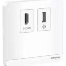 Schneider Avataron Data Socket Hdmi + Usb White-29