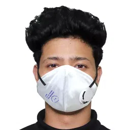 Zureni PI-N95 Face Mask with Breathing Valve White ZN5143 (Pack of 2 Pcs)-image-52