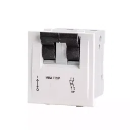 Rapid Stylish Heavy Duty Double Pole MCB 2 Module 25 Amp White, R-2063 (Pack of 5)-53
