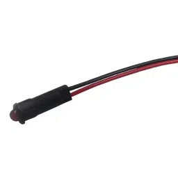 LUMEX INDICATOR, LED PANEL MOUNT, 3MM, RED, SSI-LXH312ID-150-46