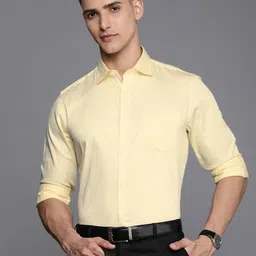 Allen Solly Men Slim Fit Opaque Cotton Formal Shirt-picture-44