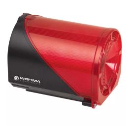 Werma Sounder Beacon 444 Series Red 230 V IP65 Base Mount Wall 98dB at 1 Metre, 444.100.68-image-94
