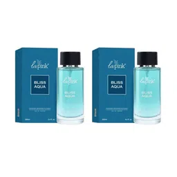La Pink Set Of 2 Bliss Aqua Long Lasting Eau De Parfum - 100 ml Each-81