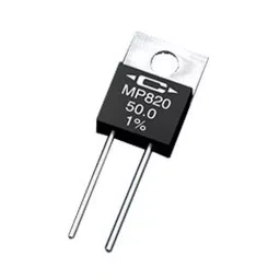 CADDOCK Thick Film Resistor, 4 Ohm, 20W, 1%, MP821-4.00-1%-33