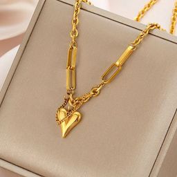 GOLDIWALA Gold-Plated Stainless Steel Chain Necklace-image-43