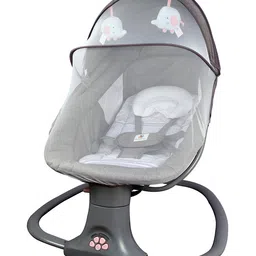 Mastela 3 in 1 Deluxe Multi Functional Bassinet - Grey & Brown-picture-27