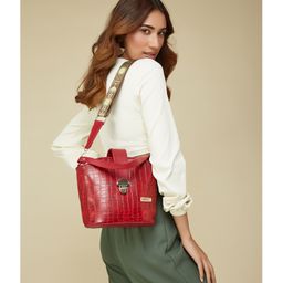 Fargo Women Maroon Bucket Sling Bag 5L Capacity-8