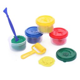 Faber Castell Little Creatives 4 Super Soft Modelling Dough- Multicolor image 2