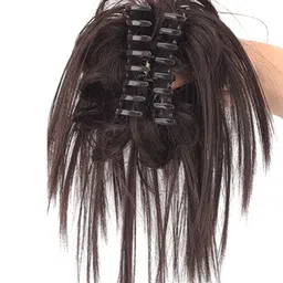 vister Claw-Based Messy Hair Bun Extension - Brown - 17.7 cm-42